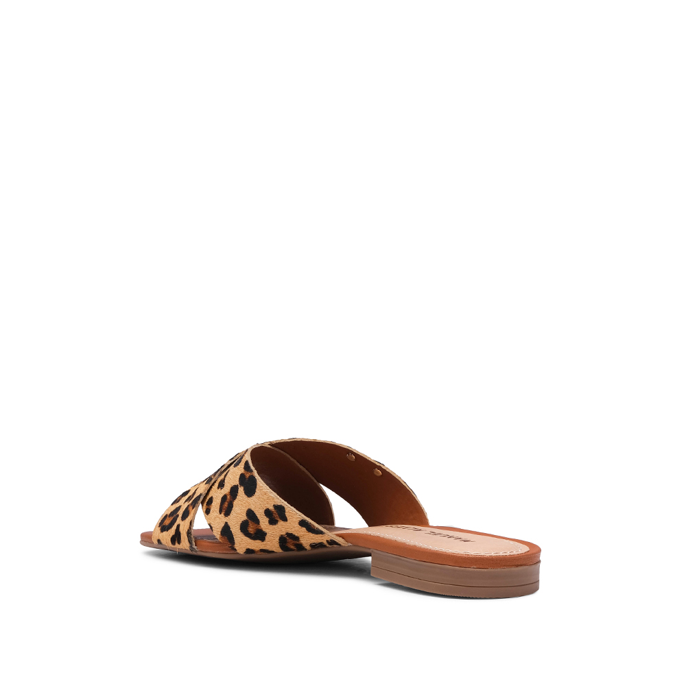 ANIMAL FLAT SANDALS