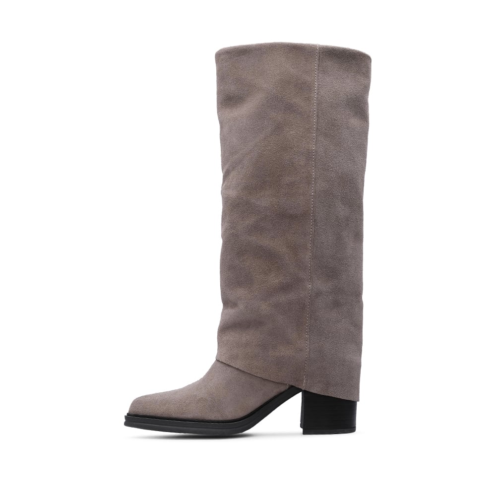 MUNICH LEATHER KNEE-HIGH BOOTS