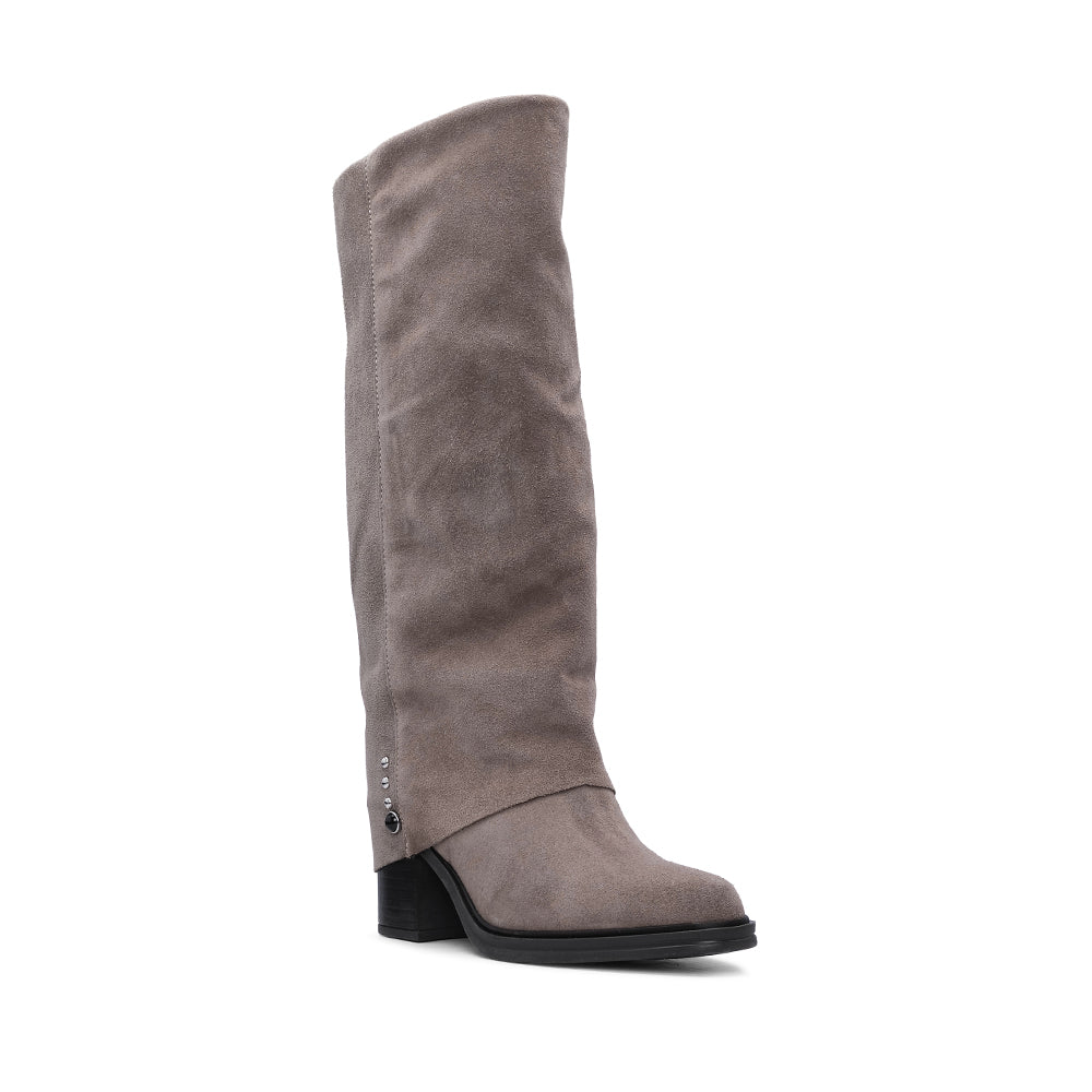 MUNICH LEATHER KNEE-HIGH BOOTS