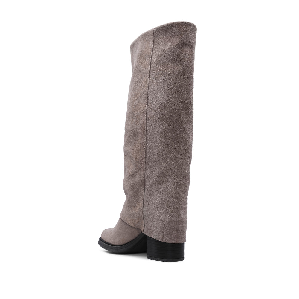 MUNICH LEATHER KNEE-HIGH BOOTS