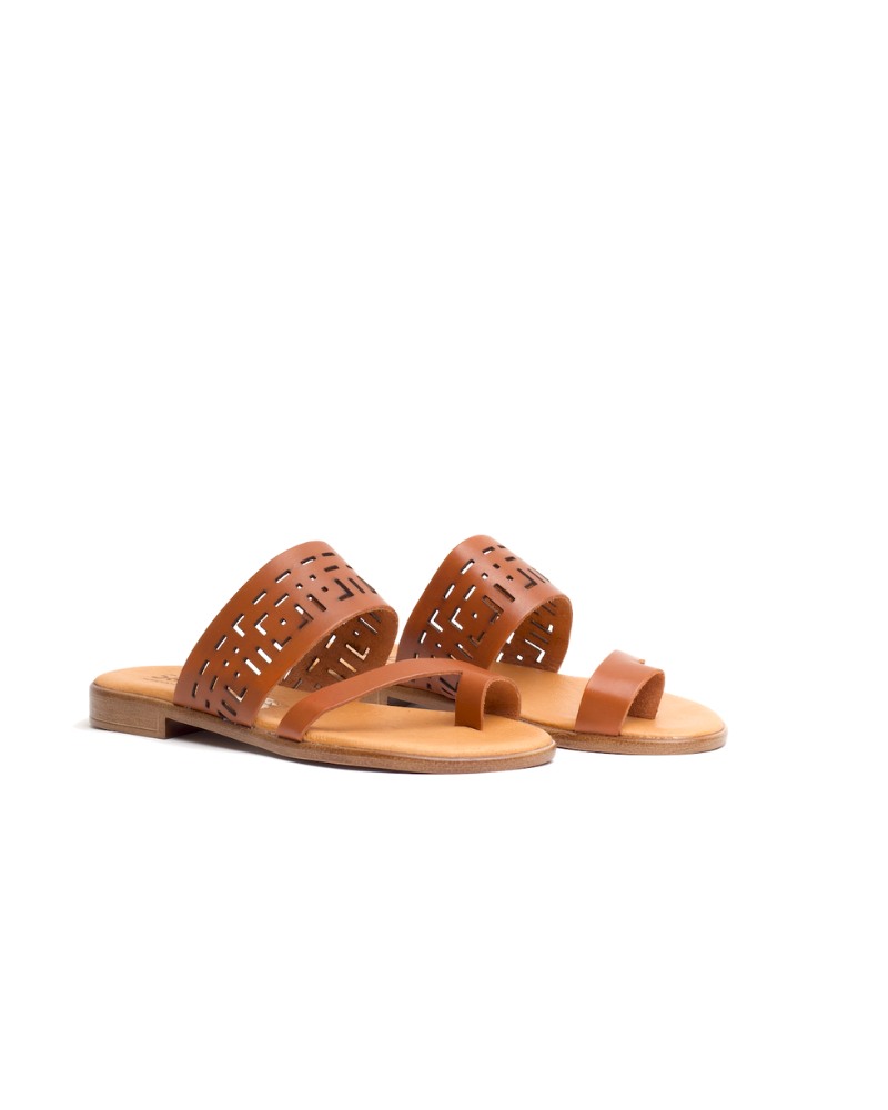 PIPA CAMEL SANDALS