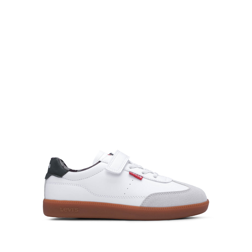 Sapatilha Criança Levi's Branca e Verde