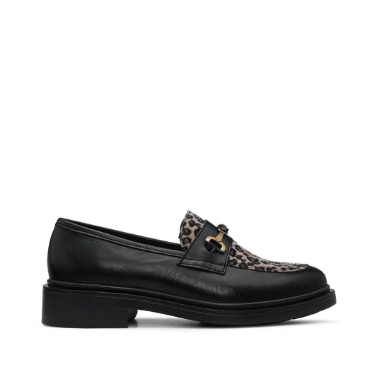 LEOPARD LOAFERS