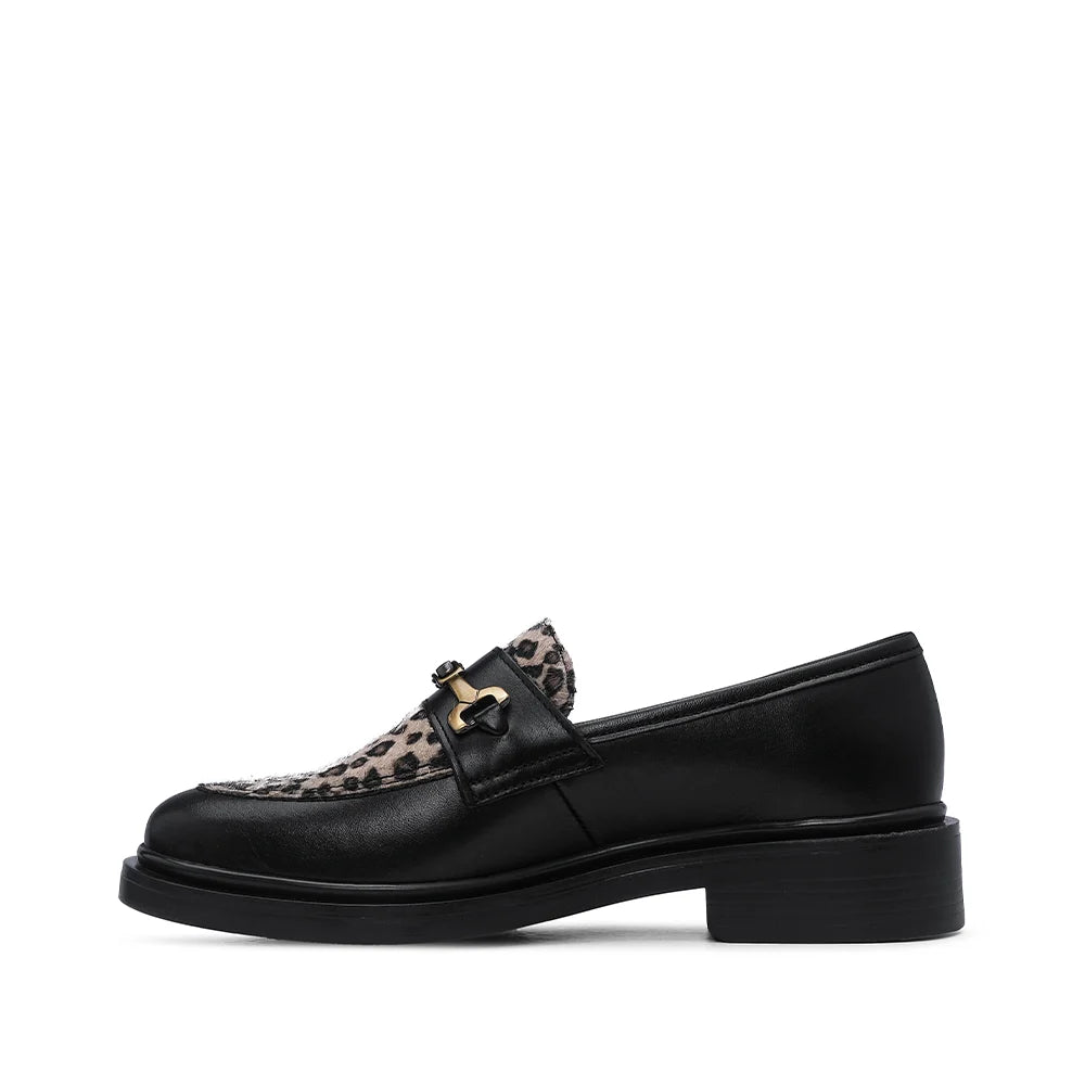 LEOPARD LOAFERS