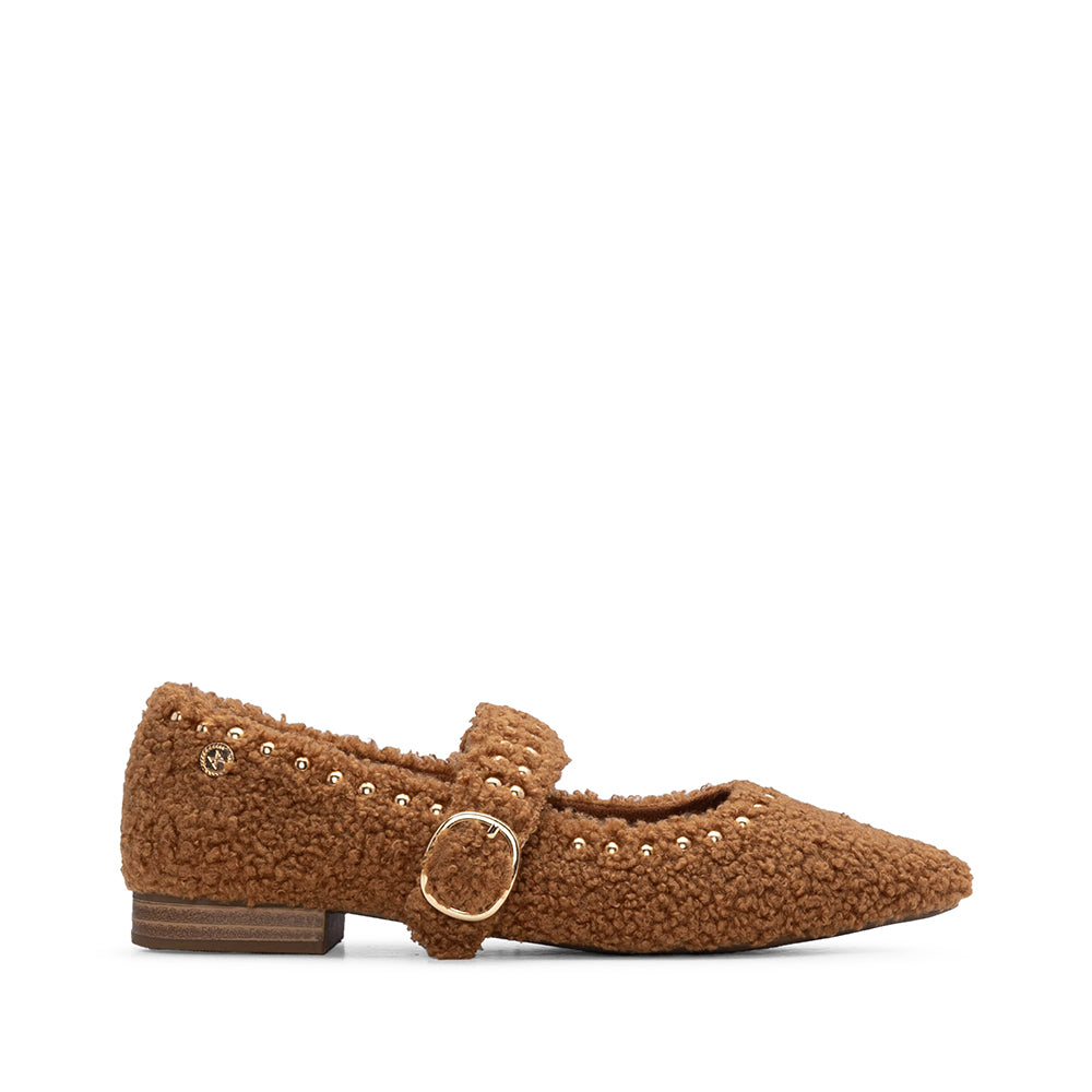Sapato Sabrinas em Bouclé Camel - imagem 1
