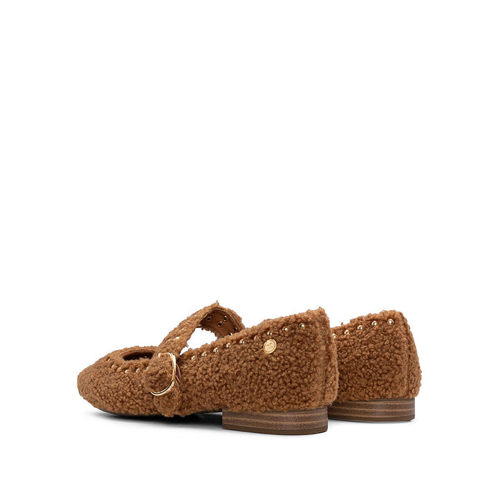 Sapato Sabrinas em Bouclé Camel - imagem 3