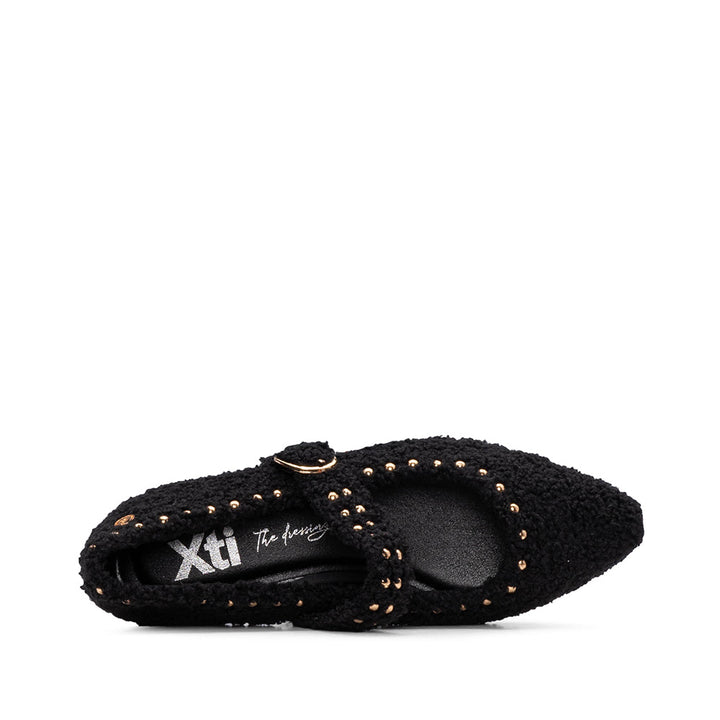 Sapato Sabrinas em Bouclé Preto - imagem 4