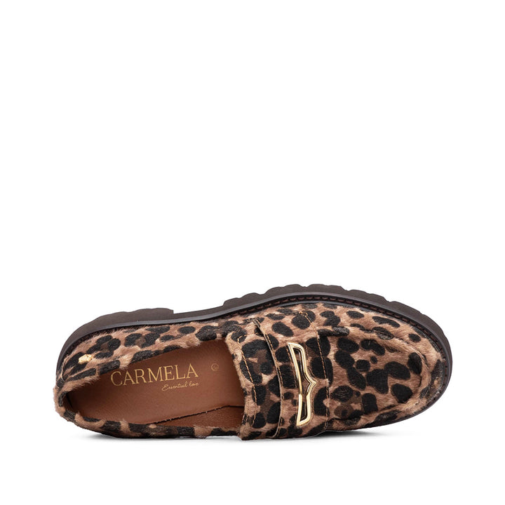 Sapato Mocassim Estampado Leopardo Leopardo - imagem 4
