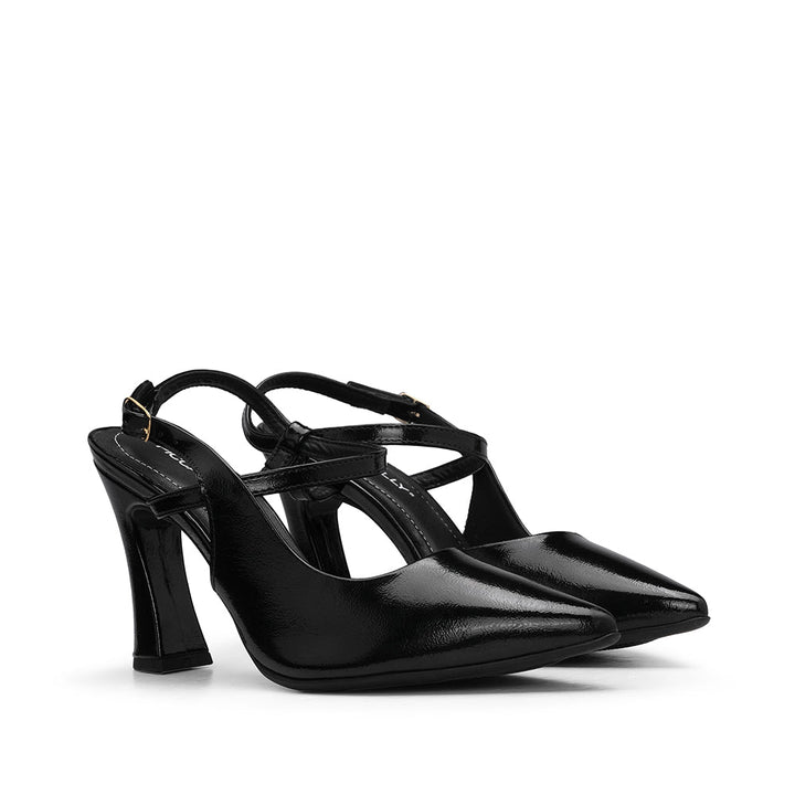 Sapato Salto Alto em Verniz Preto - imagem 2