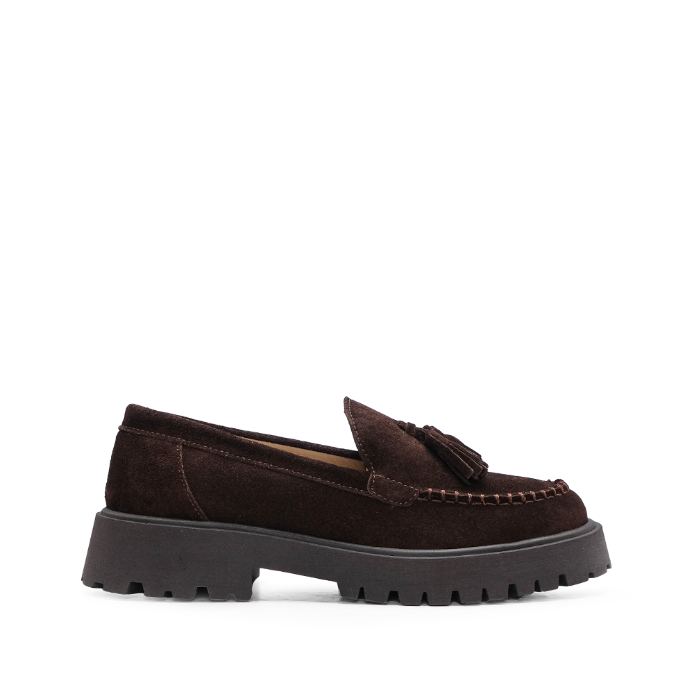 Sapato Mocassim em Camurça Taupe - imagem 6