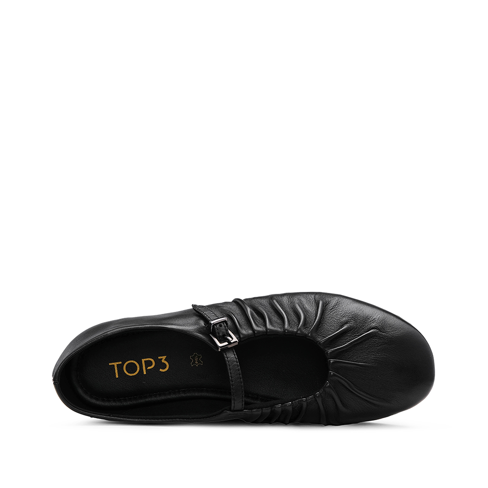 Sapato Sabrinas em Pele Preto - imagem 4