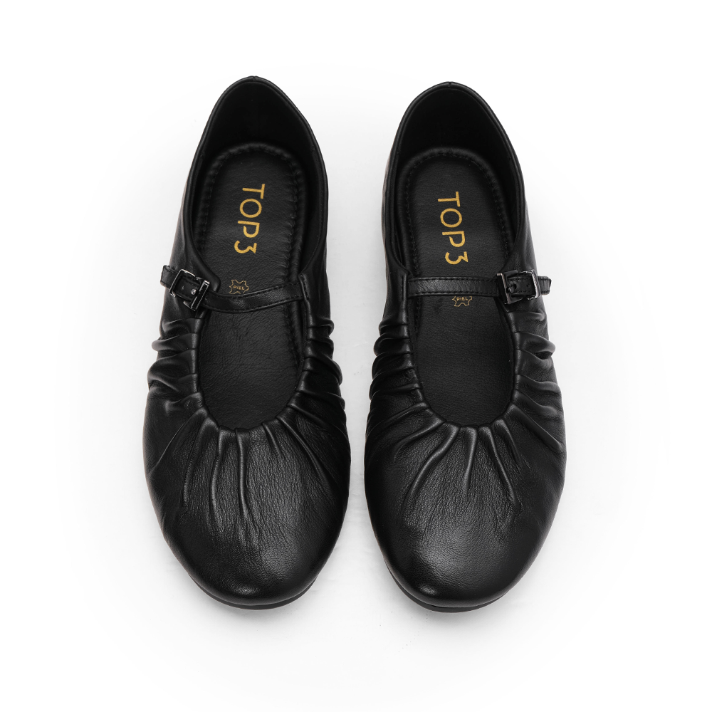 Sapato Sabrinas em Pele Preto - imagem 5