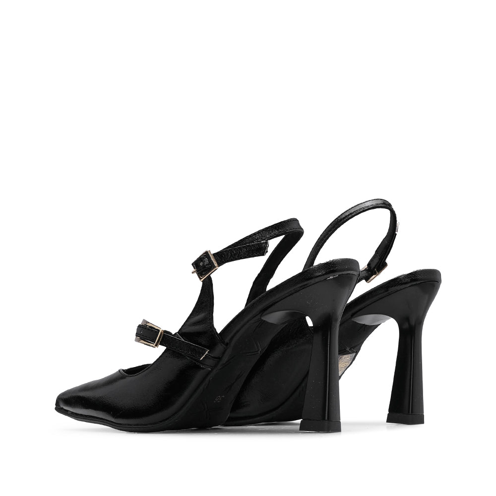 Sapato Salto Alto em Verniz Preto - imagem 3