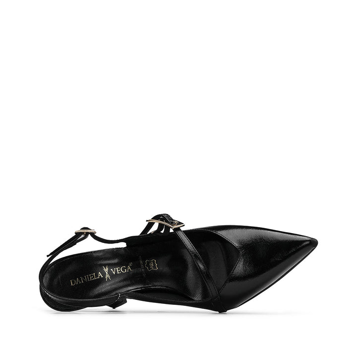 Sapato Salto Alto em Verniz Preto - imagem 4