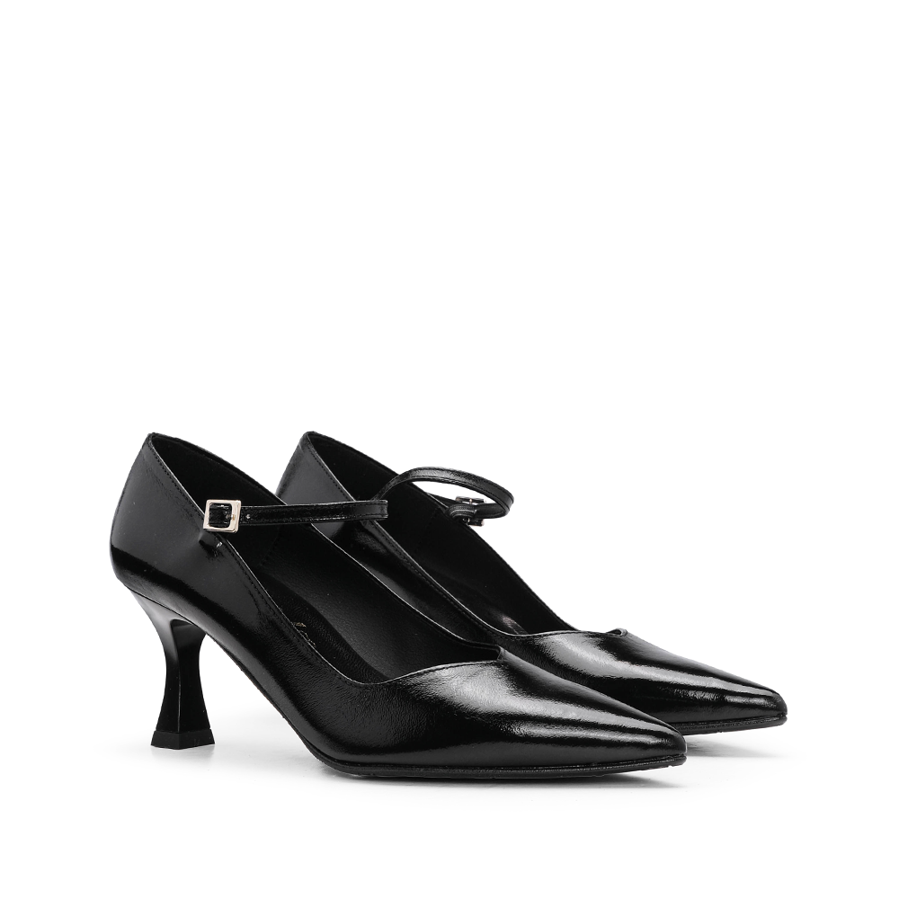 Sapato Salto Alto em Verniz Preto - imagem 2