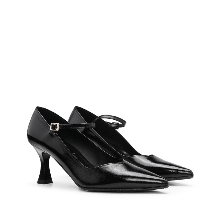Sapato Salto Alto em Verniz Preto - imagem 2