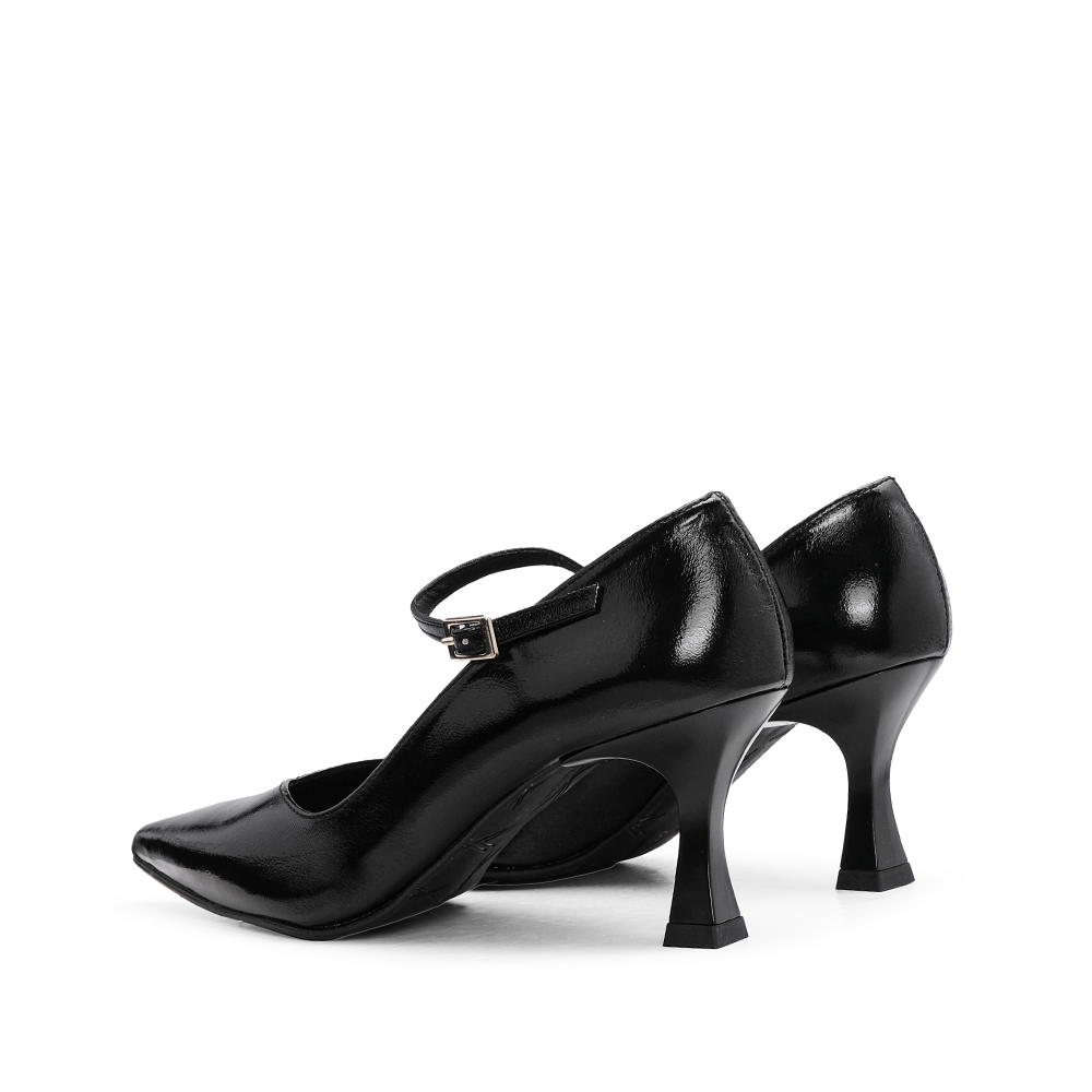 Sapato Salto Alto em Verniz Preto - imagem 3