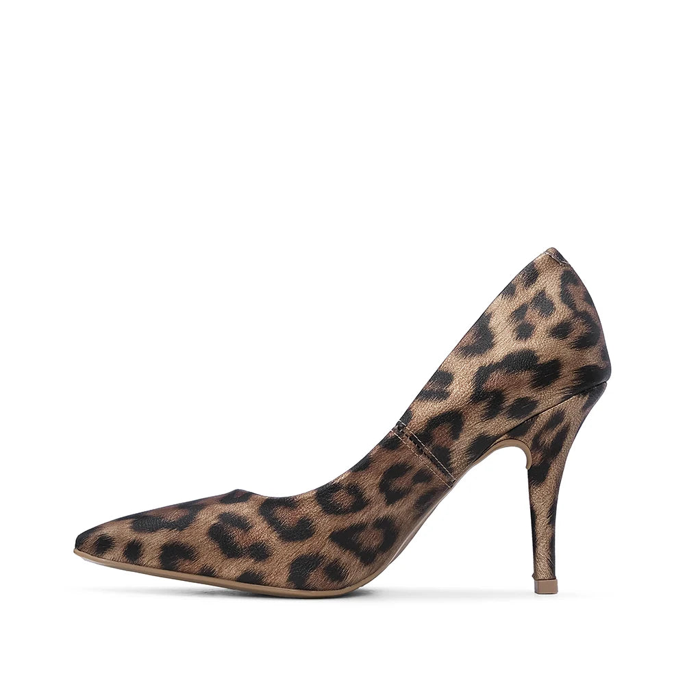 Sapato Stiletto Mulher em Pele Sintética
