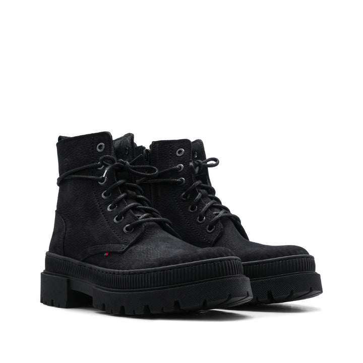 Bota Militar Mulher em Pele Preto - imagem 3