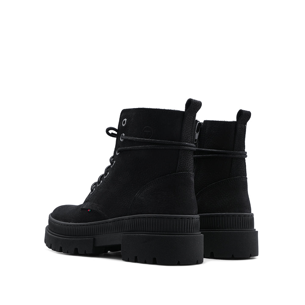 Bota Militar Mulher em Pele Preto - imagem 4