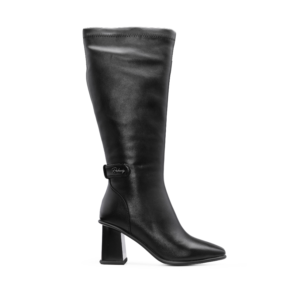 Bota de Cano Alto Mulher Rock Away Preta