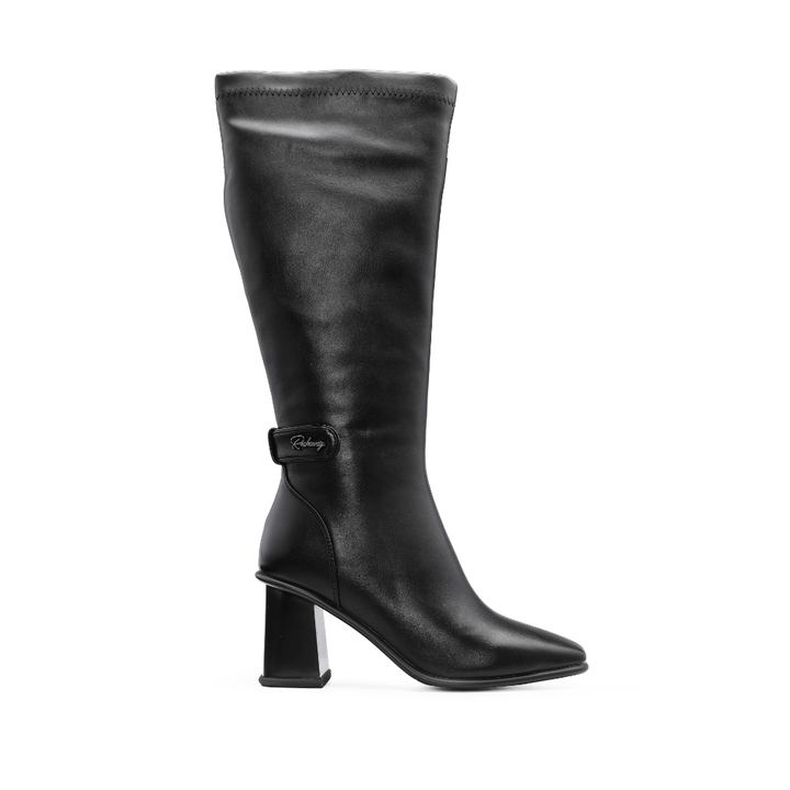 Bota de Cano Alto Mulher Rock Away Preta