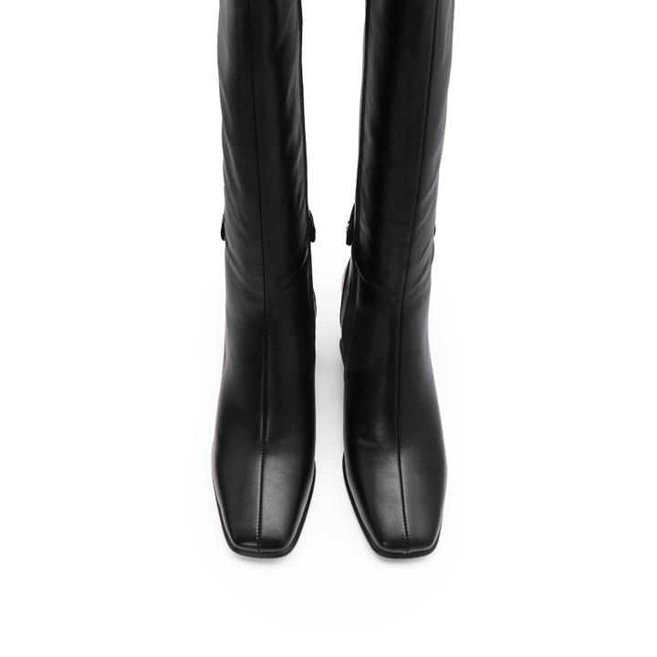 Bota de Cano Alto Mulher Rock Away Preta - Preto