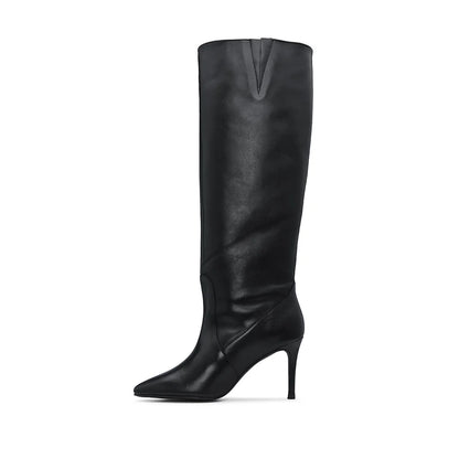 MIRANDA KNEE-HIGH BOOTS LEATHER