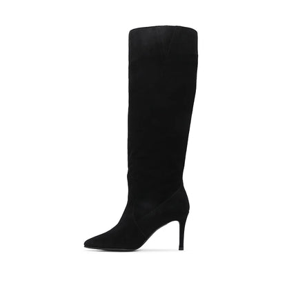 MIRANDA KNEE-HIGH BOOTS SUEDE