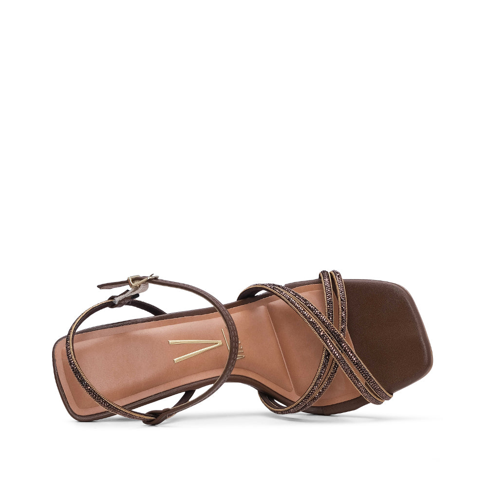 SANDÁLIAS FEMININAS SALTO ALTO