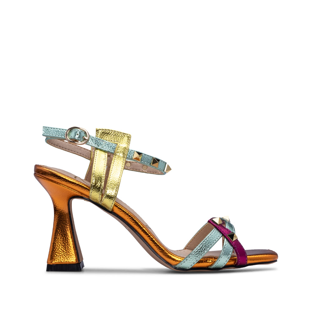 SANDÁLIAS FEMININAS SALTO ALTO