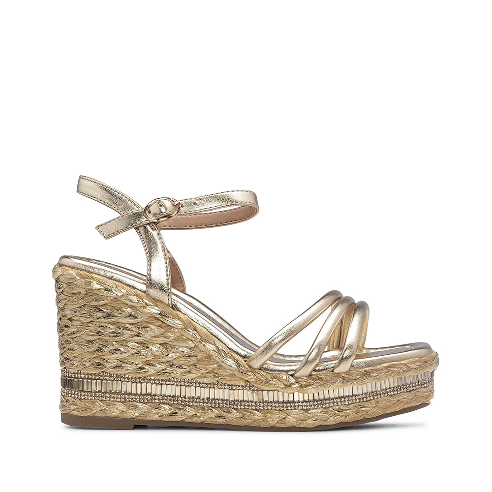 SANDÁLIAS CUNHA FEMININAS