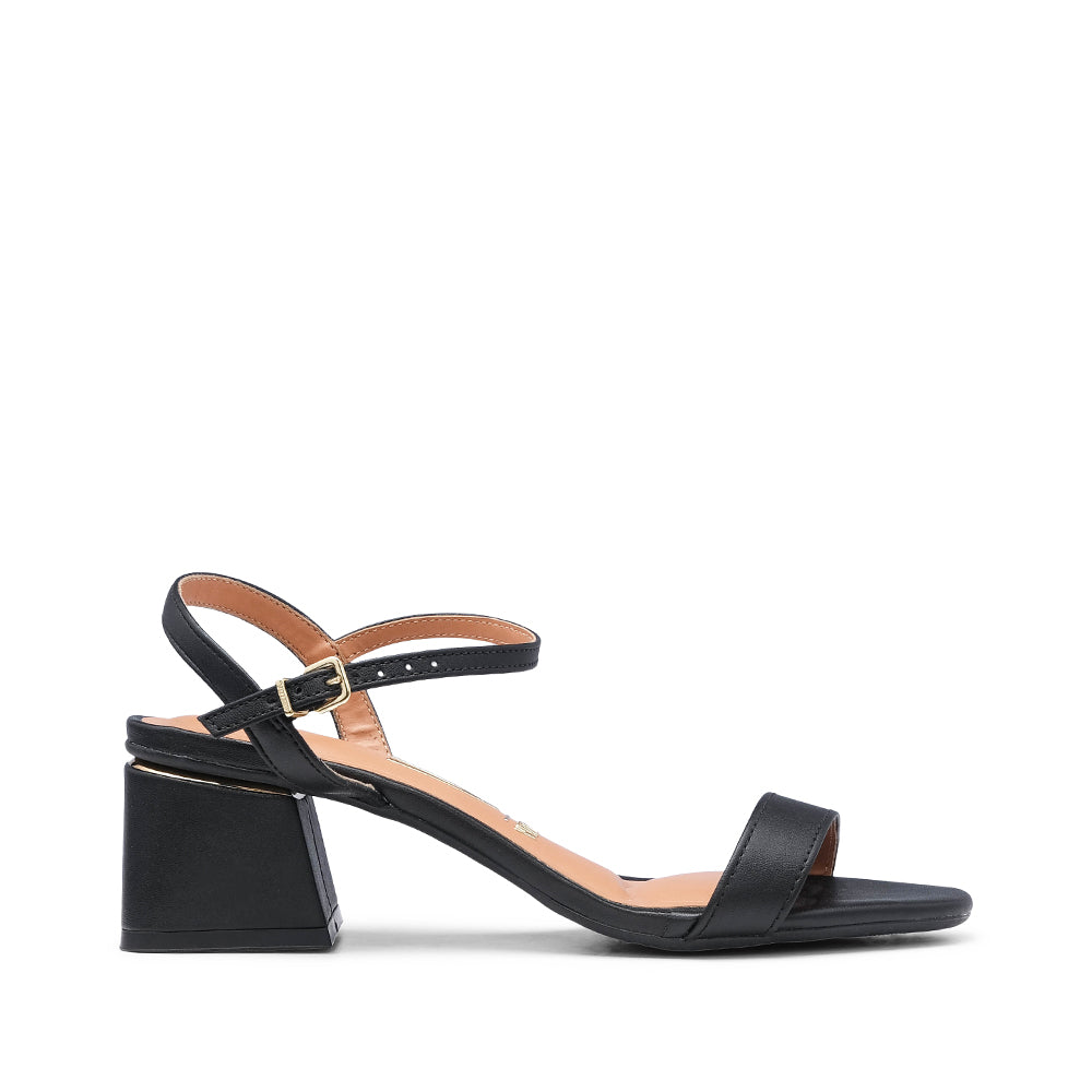 SANDÁLIAS FEMININAS SALTO MÉDIO