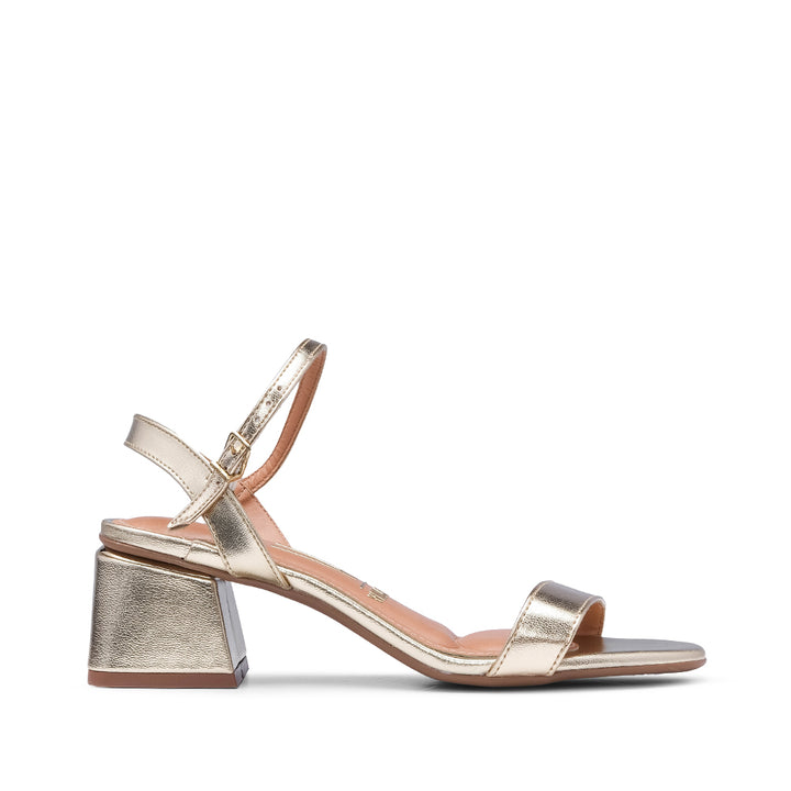 SANDÁLIAS FEMININAS SALTO MÉDIO