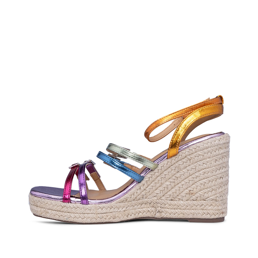 SANDÁLIAS CUNHA FEMININAS