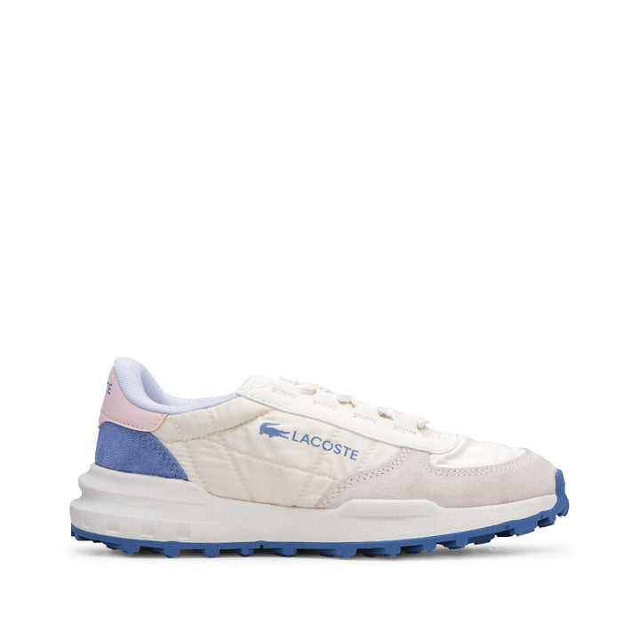 Sapatilha Casual Mulher Lacoste Branco com Nobuck Branco - imagem 1