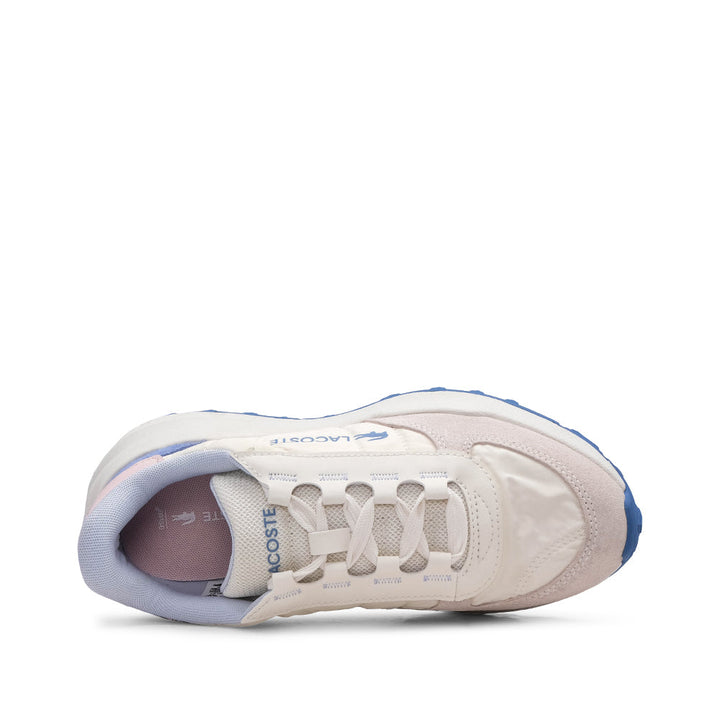 Sapatilha Casual Mulher Lacoste Branco com Nobuck Branco - imagem 4