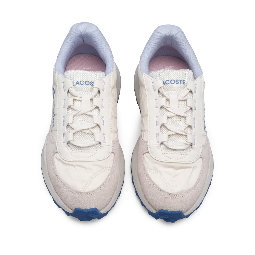 Sapatilha Casual Mulher Lacoste Branco com Nobuck Branco - imagem 5