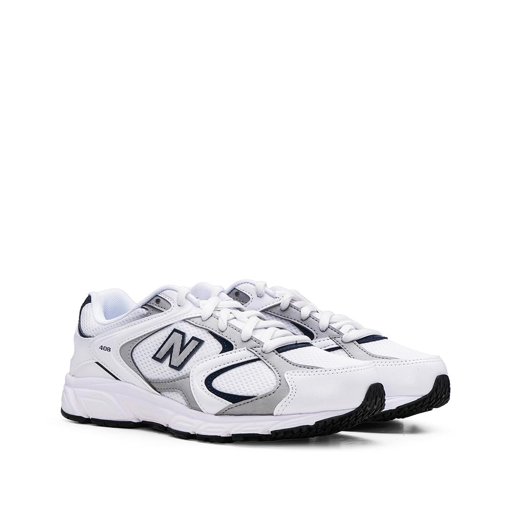 Sapatilha Casual Mulher New Balance 408 Branco Branco - imagem 2