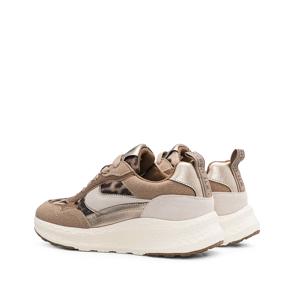 Sapatilha Casual Mulher XTI Bege - imagem 3