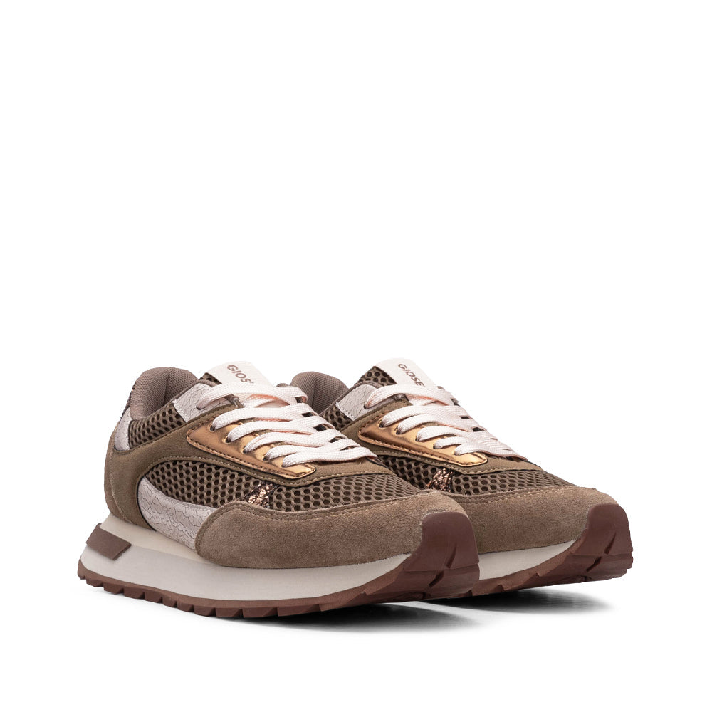 Sapatilha Casual Mulher Taupe - imagem 2