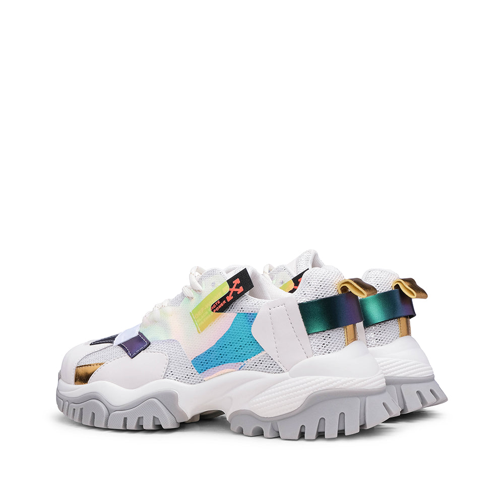 Sapatilha Casual Mulher Rock Away Multicolor Multicolor - imagem 3