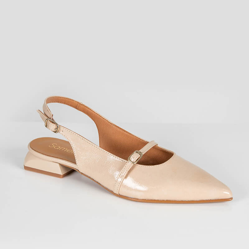 SAPATOS SLINGBACK RASOS FEMININOS